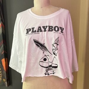 Playboy x Missguided Crop Tee
